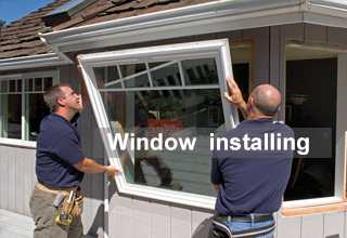 Window Installing