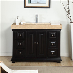 White Wall Hung Bathroom Cabinet PR-G350