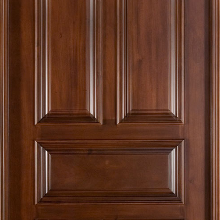 Sky-Hot Sale Natural Solid Wood Door Modern Wood Door Designs